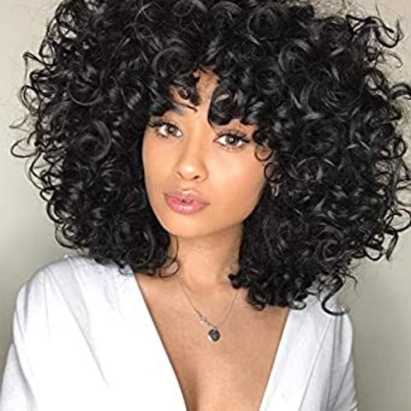 Black Curly Beauty Full Wig